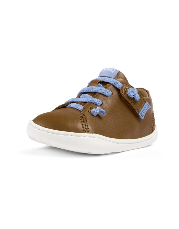 Camper Boys Peu Cami 80212 Basket, Brown 106, 8.5 UK Child - Image 1