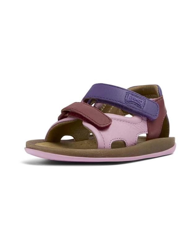 Camper Baby Girls' Bicho K8003622 Strap Sandals, Multicolour 013 Tws, 5.5 UK