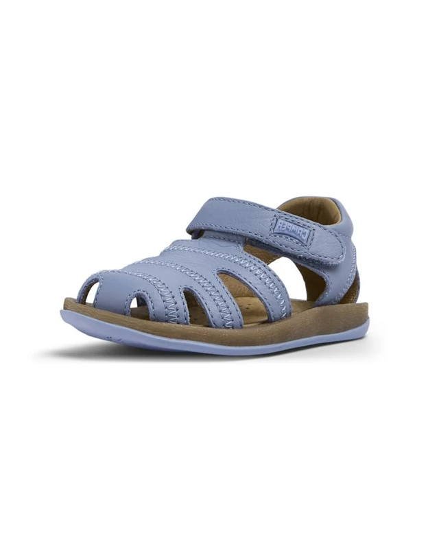 Camper Kids Boy's Kids-Closed Sandal Flat, Medium Blue 075, 8.5 Little Kid