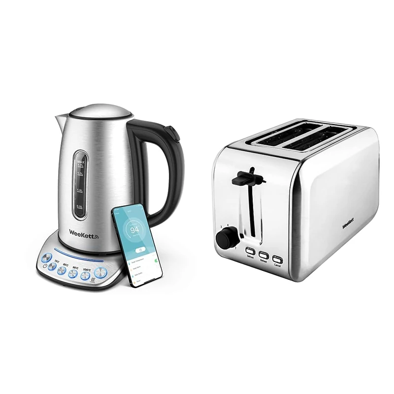 WeeKett smart kettle and toaster bundle