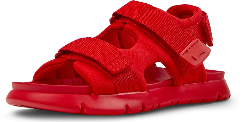 Camper Unisex Baby Oruga K800532 2-Strap Sandal, Red 006, 7.5 UK - Image 1
