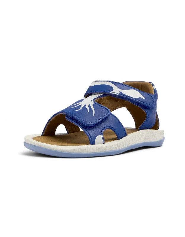 Camper Unisex Children's Bicho K800580 T-Strap Sandal, Multicolour 001 Tws, 8.5 UK