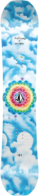 Nitro Snowboards Boys Ripper Kids X VLCM '24, Allmountain Board, Twin, Flat-Out Rocker, Softride - Image 1