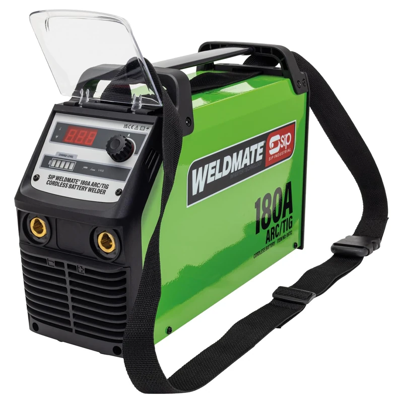 SIP WELDMATE ARC Inverter Battery Welder, Cordless 180A MMA/TIG Portable Welding Machine