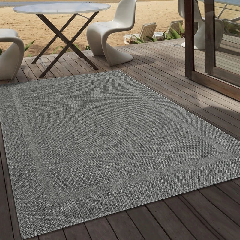 Mia´s Teppiche Adela Flat Weave Indoor and Outdoor Rug UV and Weather Resistant