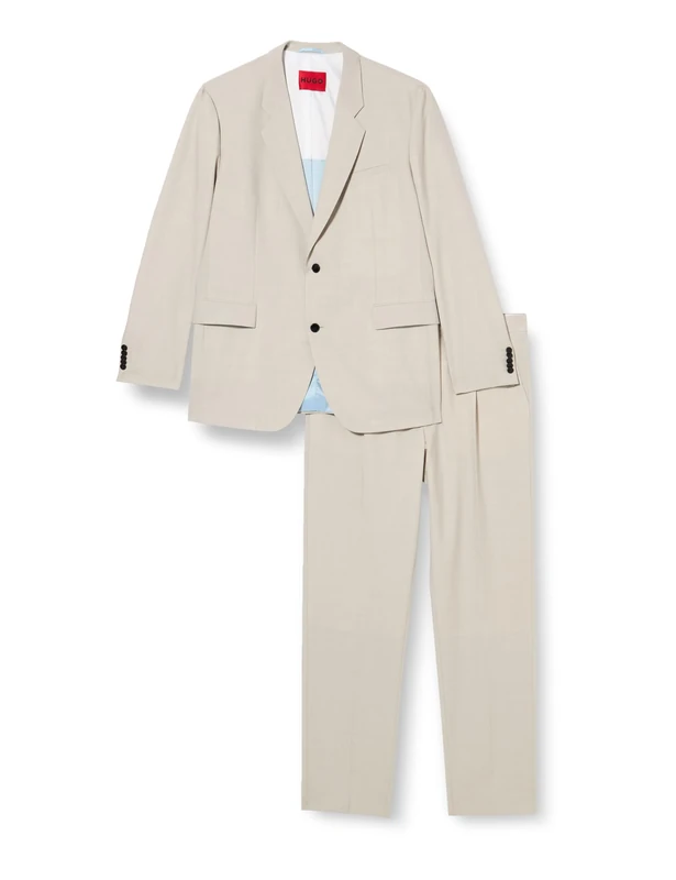 HUGO Men's Kris/Teagan233F1X Suit, Light/Pastel Grey55, 98