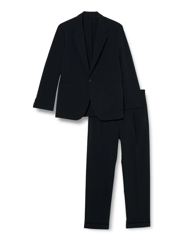 HUGO Men's Kris/Teagan242F1X_WG Suit - Dark Blue