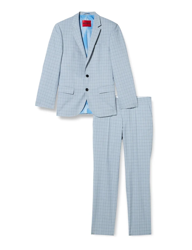 HUGO Men's Henry/Getlin232X Suit, Light/Pastel Blue455,
