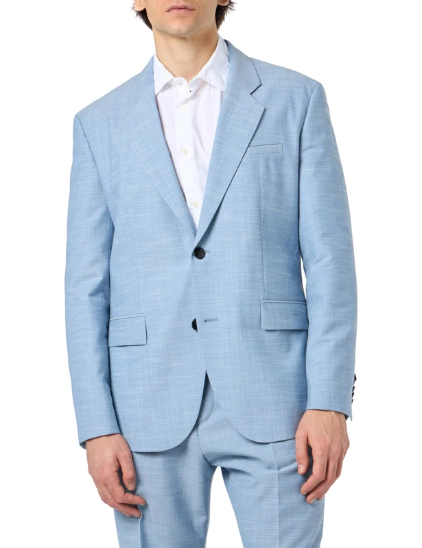 HUGO Men's Kris/Teagan233F1X Suit, Light/Pastel Blue455,