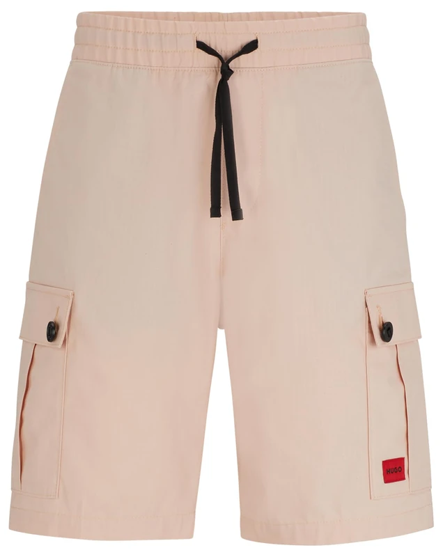 HUGO Men's Garlio242 Trousers_Flat, Light/Pastel Pink681, 56