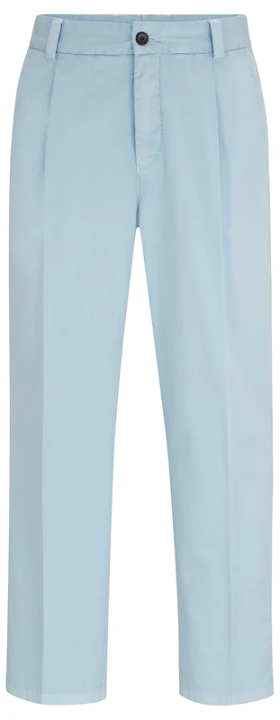 HUGO Men's Theodor242X_D Trousers, Light/Pastel Blue455, 44