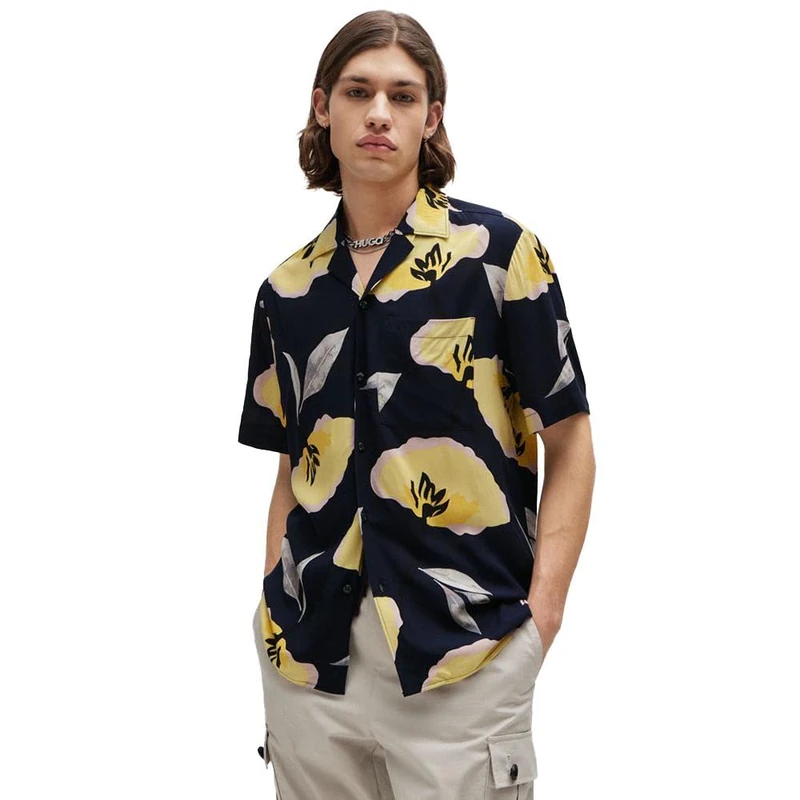 HUGO Ellino, Dark Blue405, Small