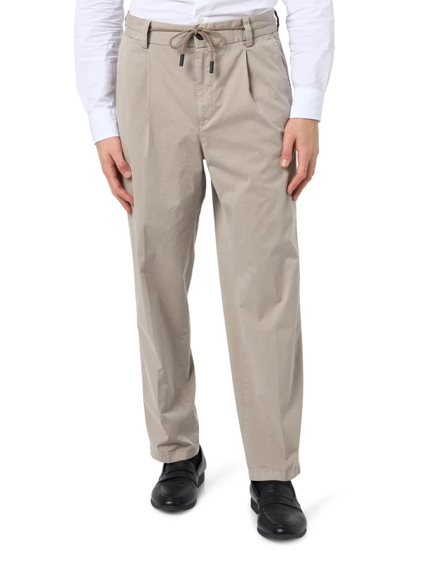 HUGO Men's Gos242X_D Trousers, Light/Pastel Grey55,