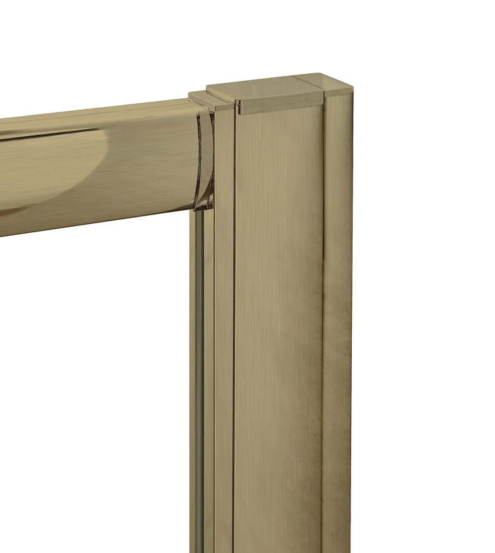 nuie PEK185BB Rene 1850mm Shower Profile Extension Kit, 1850mm, Brushed Brass - Image 1
