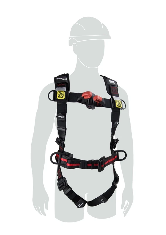 Miller H500 Arc Flash Safety Harness, Suitable for Rail/Telecom/Utilities, Lightweight, Thick Waist Belt, Dielectric Back and Side D-Rings, Protected Label Pouch, Size 2, FPXARCM-HMEU