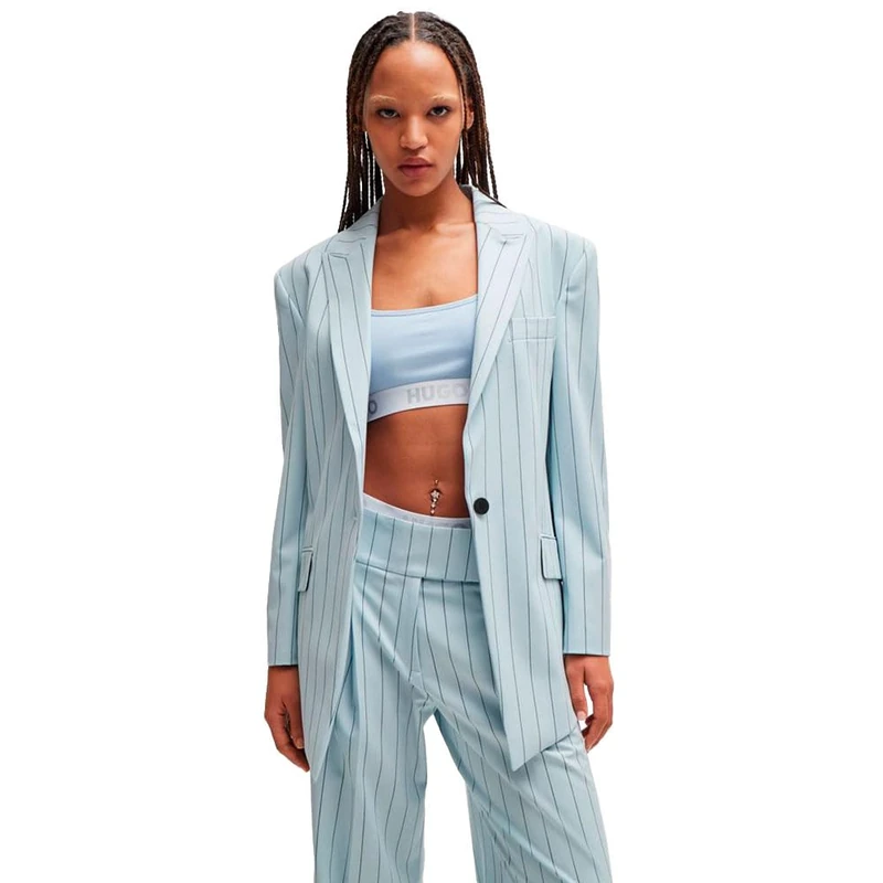 HUGO Women's Amiya Jacket, Open Miscellaneous989, 40