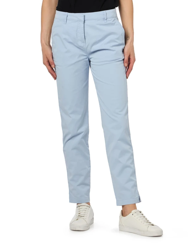 HUGO Women's Haleya-1-D Chino_Flat, Bright Purple527, 36