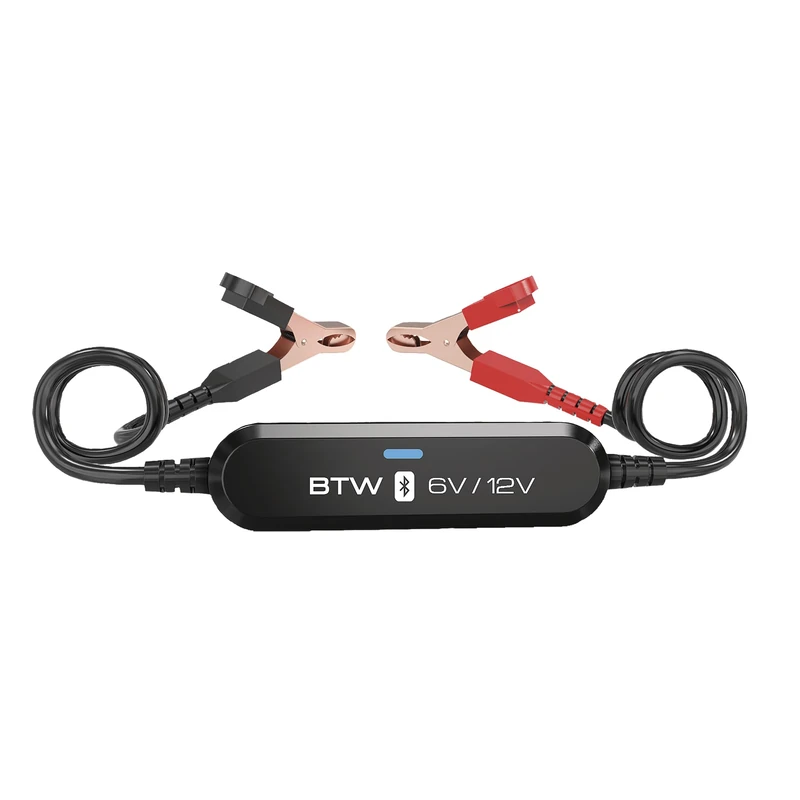 GYS - 077355 - GYS BTW 6/12 Battery Tester - Bluetooth Car & Motorcycle Battery Tester for 6 and 12 Volt batteries. Screenless with phone connectivity. Tests starter, battery and alternator.