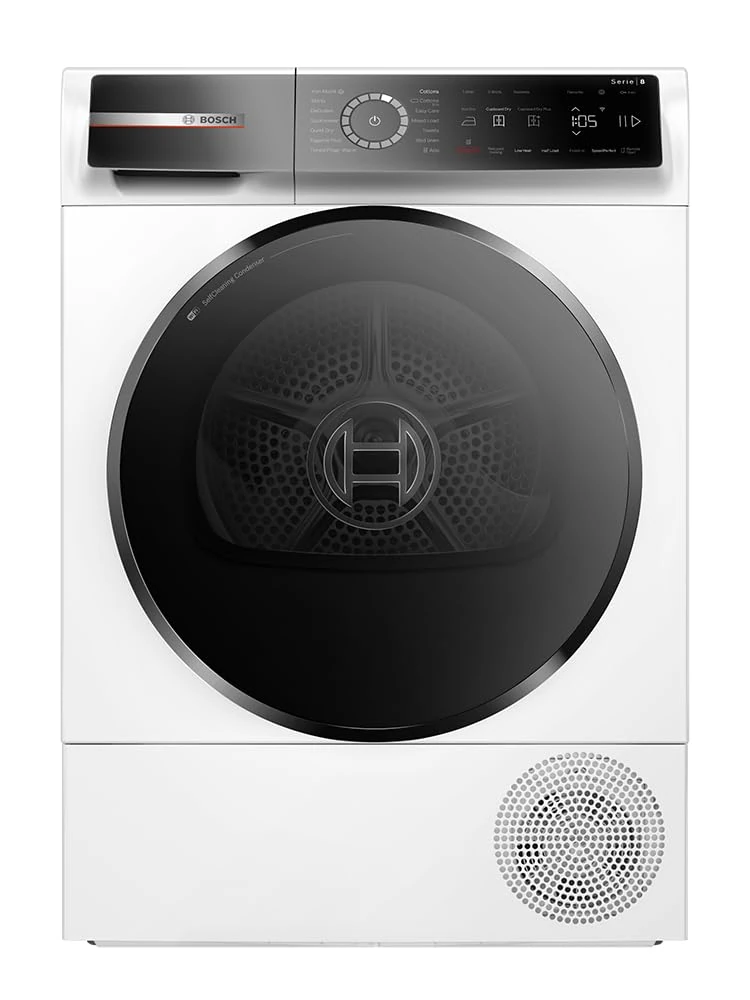 Bosch WQB246C9GB Series 8, Free-standing Heat pump tumble dryer 9 kg