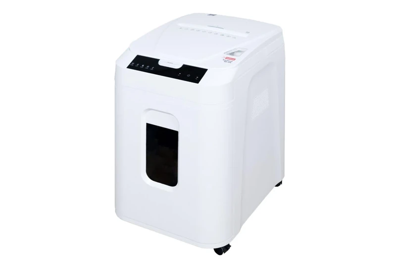 Intimus AutoShred 180 CP4 - Destructora de Papel de Alimentación Automática y Corte en Partículas P4, 180 Hojas, Papelera Extraíble de 32 Litros