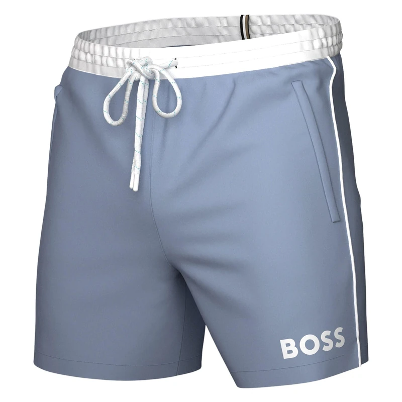 BOSS Mens Starfish Swim_Short, Light/Pastel Blue451, XL UK
