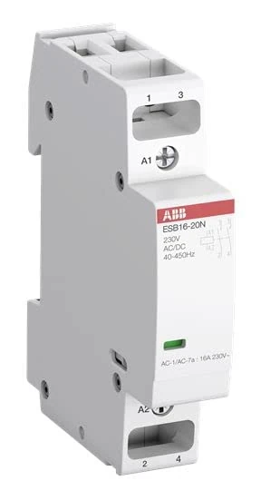 ABB ESB16-20N-14 ESB Power Contactor / 12 V AC/DC Coil 2 Pin 2 N/O / 16 A Safety
