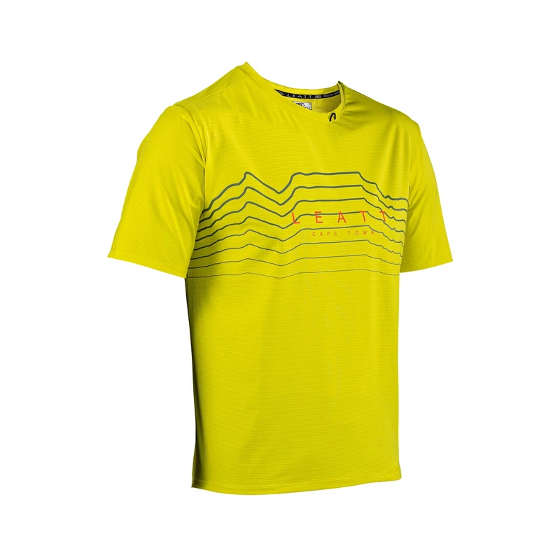 Leatt MTB Trail 1.0 X-Flow Jersey - S - Acid