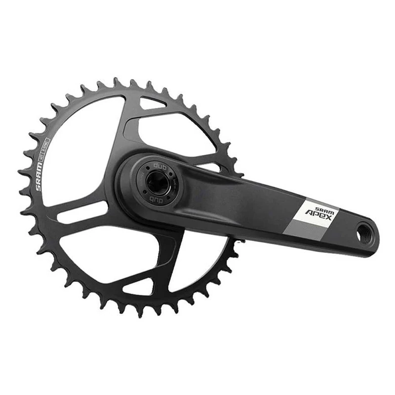 Sram Unisex - Adult Apex Crankset Black 165mm