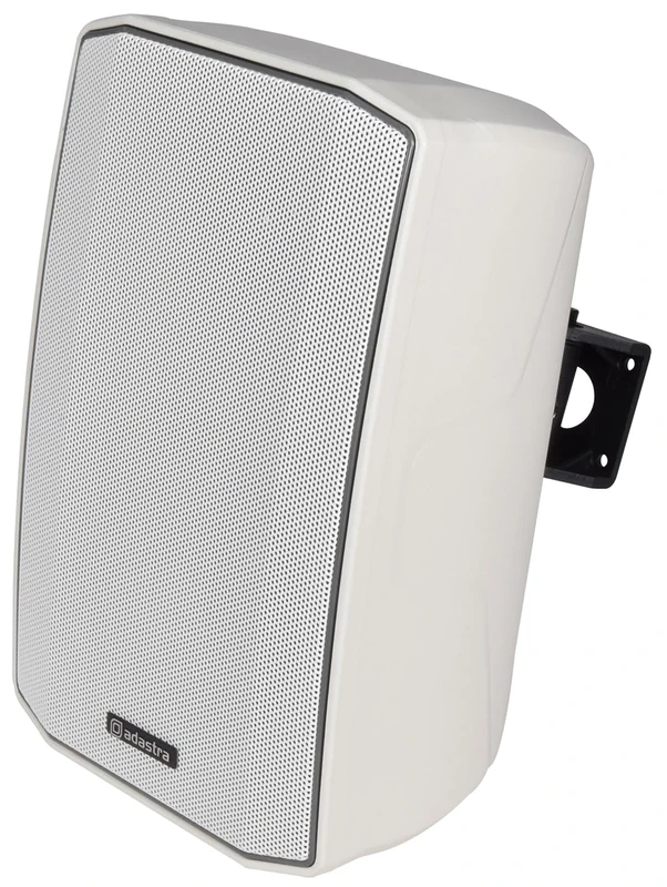 Adastra Indoor & Outdoor Lightweight PA Speakers with Moulded ABS Cabinets 5.25" White