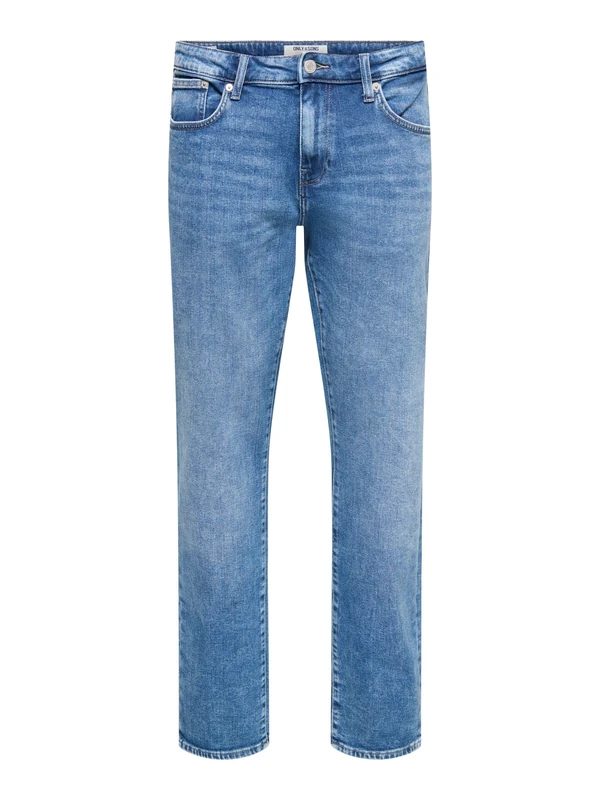 ONLY & SONS ONSWEFT REG. ONE MBD 5094 TAI DNM, Medium Blue (Medium Blue Denim), 28 W/32 L