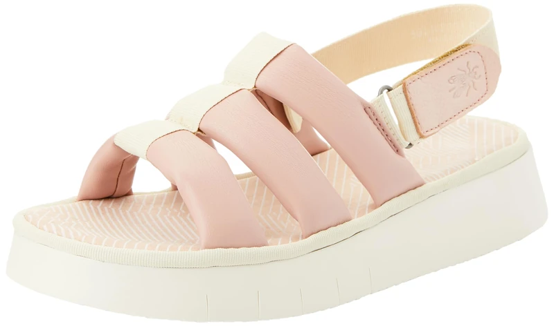 Fly London Women's CAZI468FLY Sandal, NUDE PINK, 6 UK