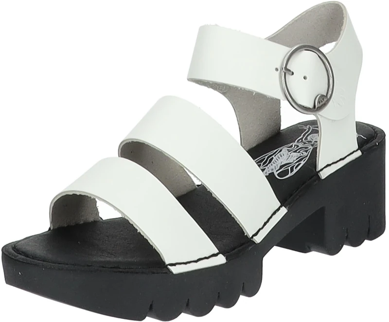 Fly London Women's EGLY520FLY Sandal, OFFWHITE, 5 UK