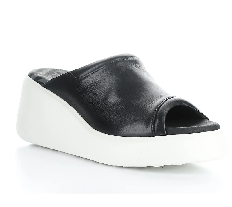 Fly London Women's DOLI042FLY Sandal, Black, 7 UK