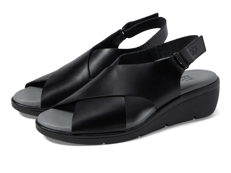 Fly London Womens Nabi058fly Sandal, Black, 5 UK