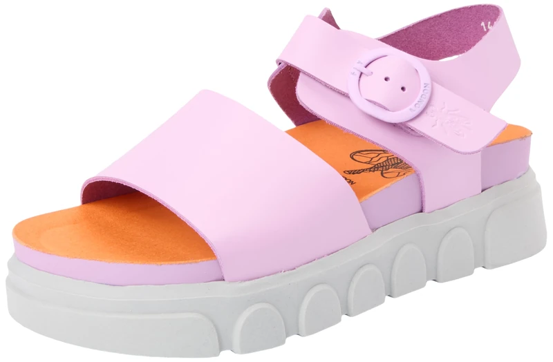 Fly London Women's CREE947FLY Sandal, Pink, 3 UK