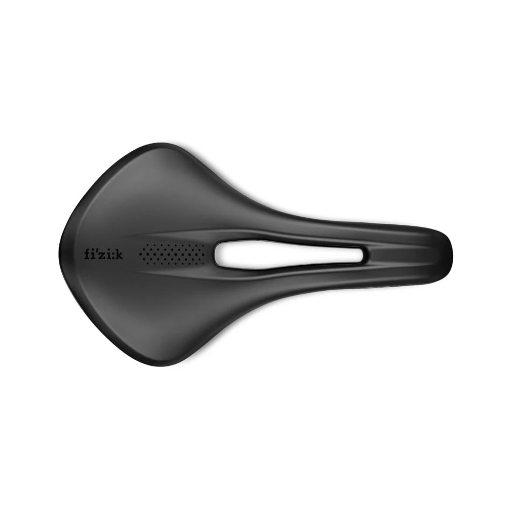 Fizik Tempo Aliante R3 Road Bike Saddle, Carbon Reinforced Shell with Kium Rails, 155mm Width, Black