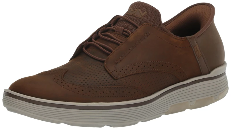 Skechers Men's Mark Nason Casual Glide Cell-Garret Oxford, CDB, 12