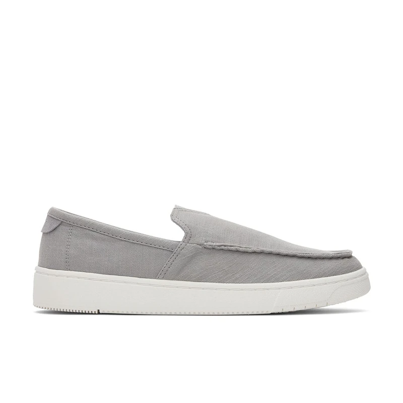 TOMS Men's TRVL LITE Loafer Loafer, Ultimate Grey Recycled Cotton Slubby Woven, 9.5 UK