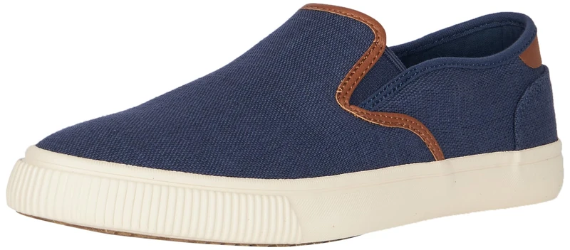 TOMS Men's Baja Sneaker, Cadet Blue Heritage Canvas/Synthetic Nubuck Trim, 7.5 UK