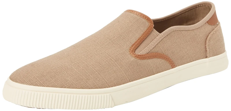 TOMS Men's Baja Sneaker, Dune Heritage Canvas/Synthetic Nubuck Trim, 12 UK