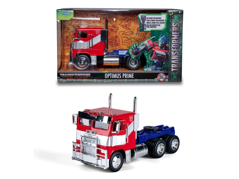 Jada Toys Transformers Optimus Prime 1:24 Big Rig Diecast Model