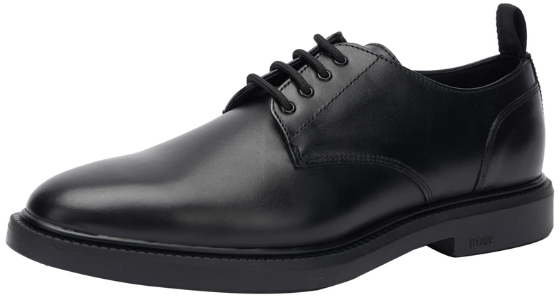 BOSS Men's Larry_Derb_eylt Derby, Black1, 12 UK