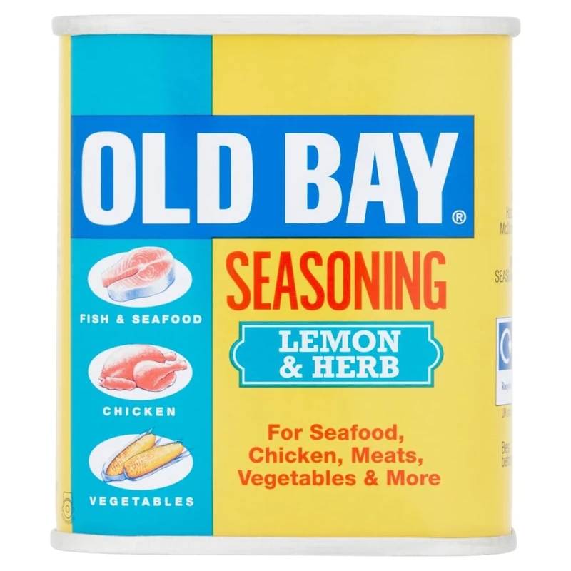 Old Bay Lemon & Herb Seasoning 75 G | Flavourful Taste | Blend of 14 Herbs and Spices with Lemon | Versatile Spice, All-purpose Seasoning | Perfect for Vegetables, Chicken, Fish, Pasta and Pop Corn
