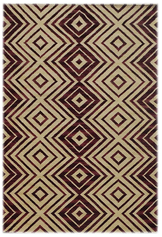 Bakero Kilim 52 Grey/Purple 120 x 180 cm