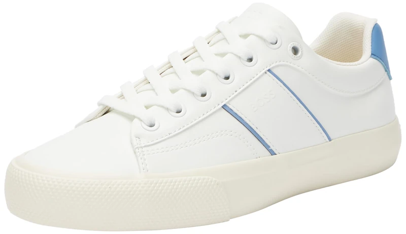 BOSS Women's Aiden_Tenn_flppW Sneaker, Open White140, 5 UK