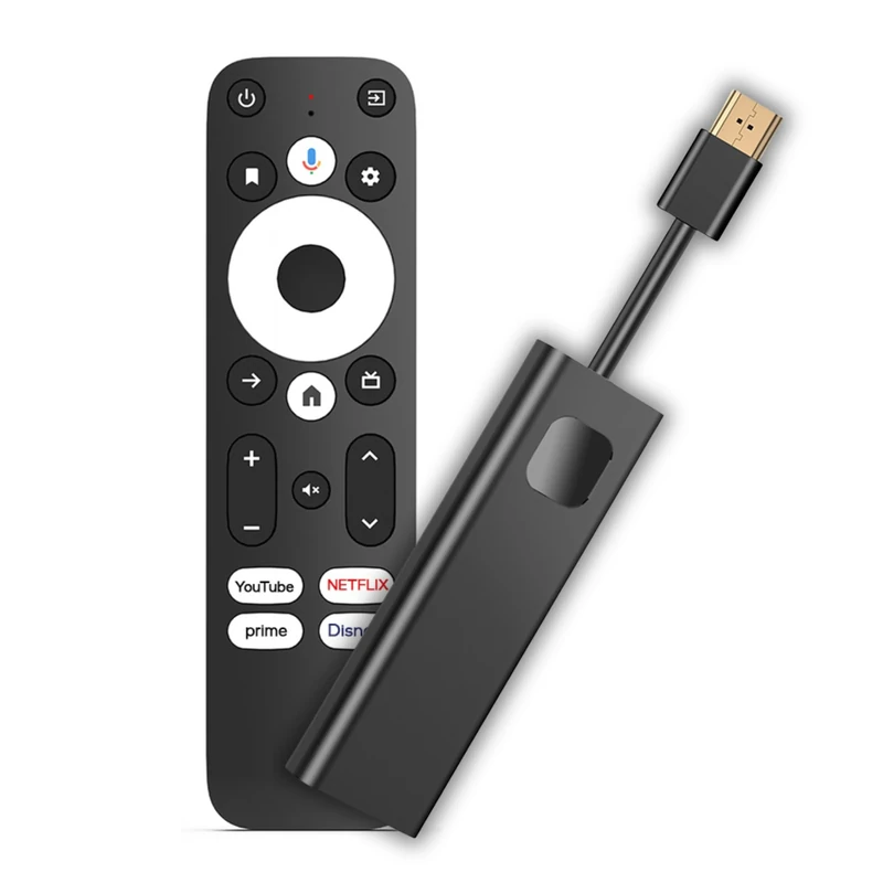 4K Streaming Stick GD1 with Android TV 14 | HDR, Google Assistant Voice Remote | Chromecast built-in, Dual-Band WiFi | Smart TV Player