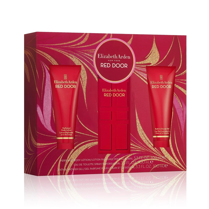 Elizabeth Arden RED DOOR Eau de Toilette, 100ml, 3-piece Gift Set, fragrance gifting for women