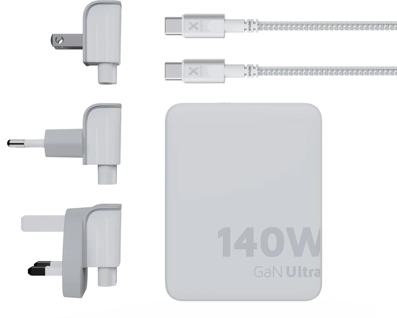 Xtorm 140W GaN-Ultra Travel Charge+USB-C Cable