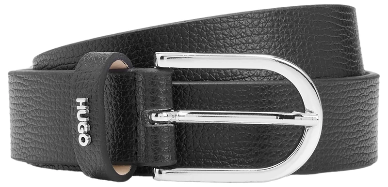HUGO Women's Zoey-C_Sz25 Belt, Black1, 80