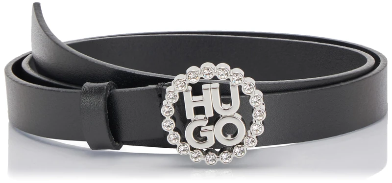 HUGO Women's Shirley_Sz20 Belt, Black1, 90